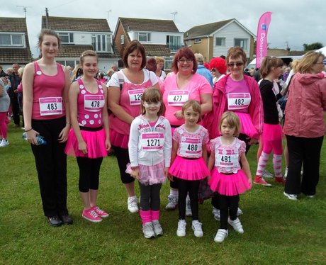 Herne Bay Race For Life - Ladies in Pink!