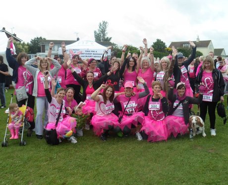 Herne Bay Race For Life - Ladies in Pink!