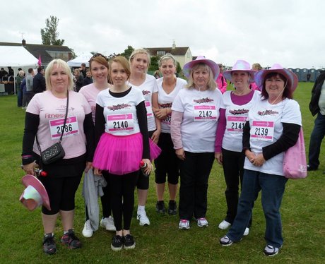 Herne Bay Race For Life - Ladies in Pink!