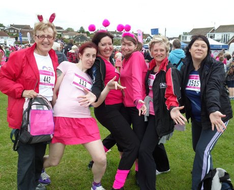 Herne Bay Race For Life - Ladies in Pink!