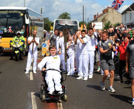 Olympic Torch - Great Wyrley / Walsall