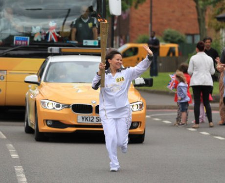 Olympic Torch - Great Wyrley / Walsall