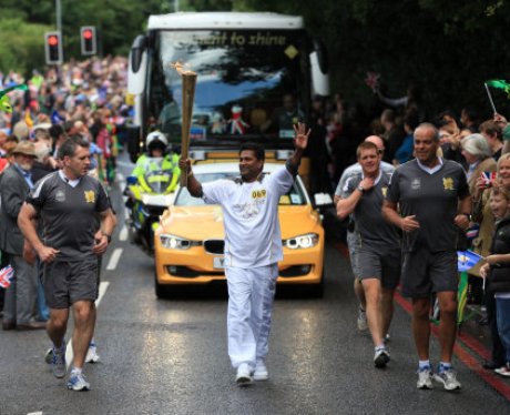 Olympic Torch - Great Wyrley / Walsall