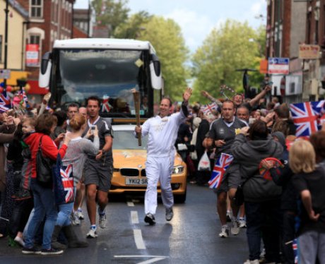 Olympic Torch - Great Wyrley / Walsall