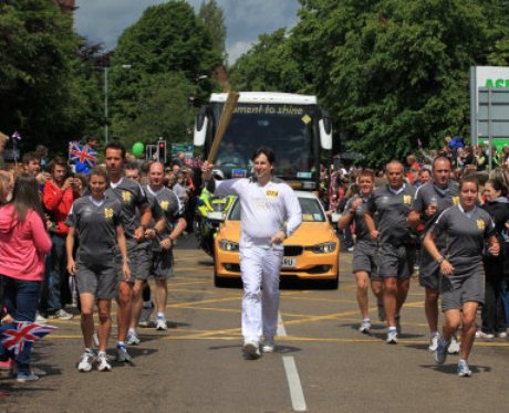 Olympic Torch - Great Wyrley / Walsall