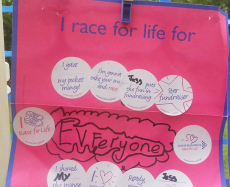 Race For Life Chester: Your Messages