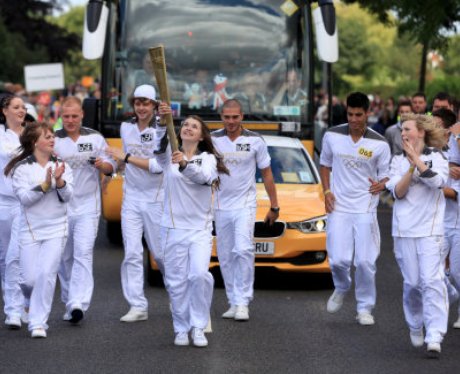 The Olympic Torch Relay Day 43 - The Wanted