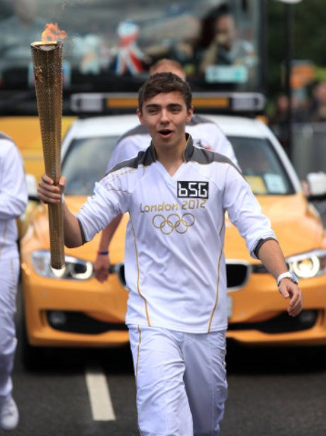 The Olympic Torch Relay Day 42 - The Wanted