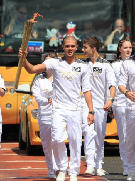 The Olympic Torch Relay Day 42 - The Wanted