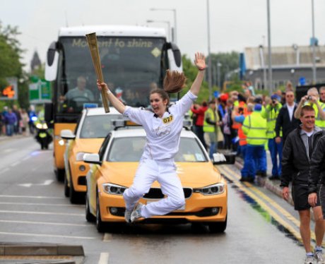 The Olympic Torch Relay Day 43: Burton to Tamworth
