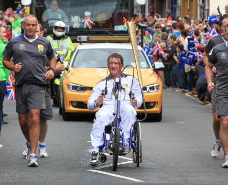 The Olympic Torch Relay Day 43: Burton to Tamworth