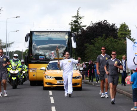 The Olympic Torch Relay Day 43: Burton to Tamworth