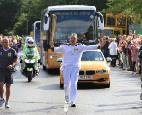 The Olympic Torch Relay Day 43: Burton to Tamworth