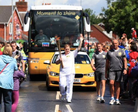 The Olympic Torch Relay Day 43: Great Wyrley to Wo