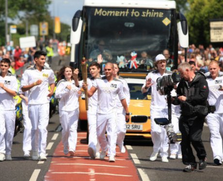 The Olympic Torch Relay Day 43: Great Wyrley to Wo