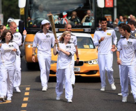 The Olympic Torch Relay Day 43: Great Wyrley to Wo