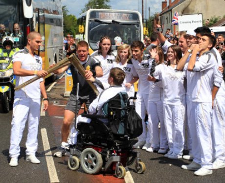 The Olympic Torch Relay Day 43: Great Wyrley to Wo