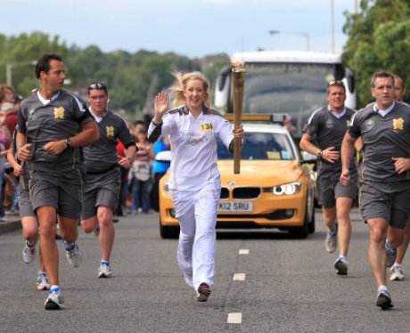 The Olympic Torch Relay Day 43: Towards Dudley