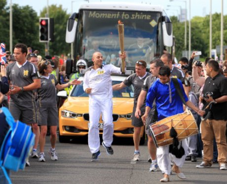 The Olympic Torch Relay Day 43: Towards Dudley