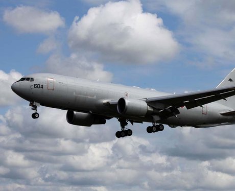 Air Tattoo arrivals