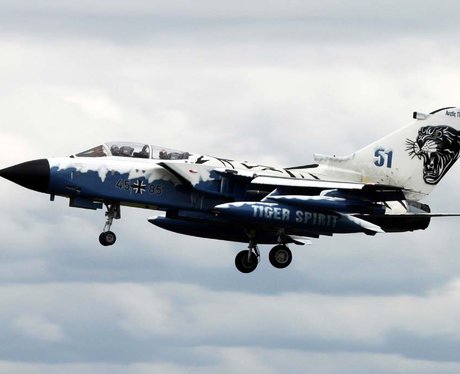 Air Tattoo arrivals