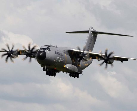 Air Tattoo arrivals