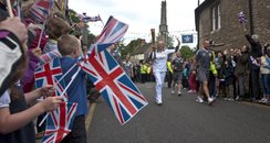 Geddington Olympic Torch
