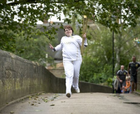 Geddington Olympic Torch