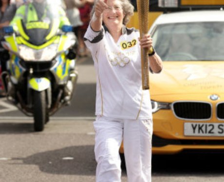 Olympic Torch in Great Yarmouth