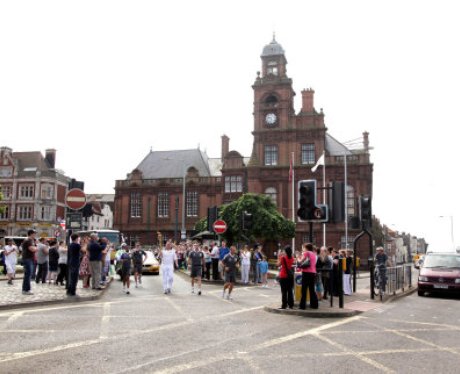 Olympic Torch in Great Yarmouth