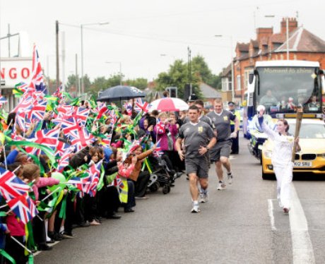 Olympic Torch Northampton