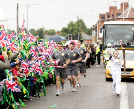 Olympic Torch Northampton