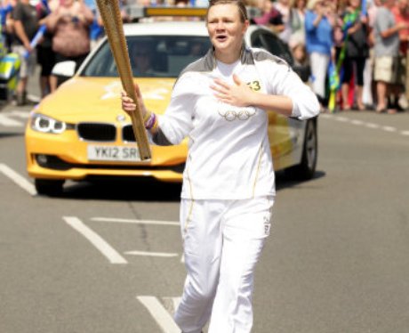 Olympic Torch Passes Through Southwold and Reydon