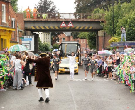 The Olympic Torch: Aldeburgh