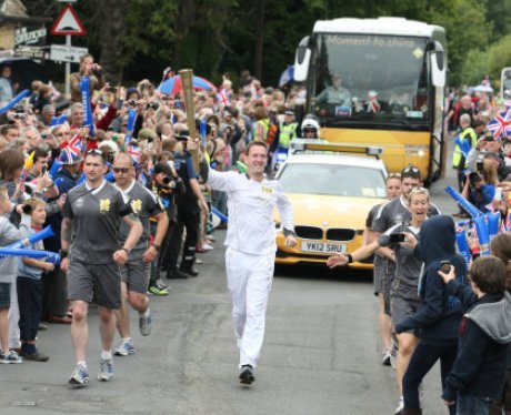 The Olympic Torch Relay Day 44: Evesham / Broadway