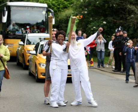 The Olympic Torch Relay Day 44: Evesham / Broadway