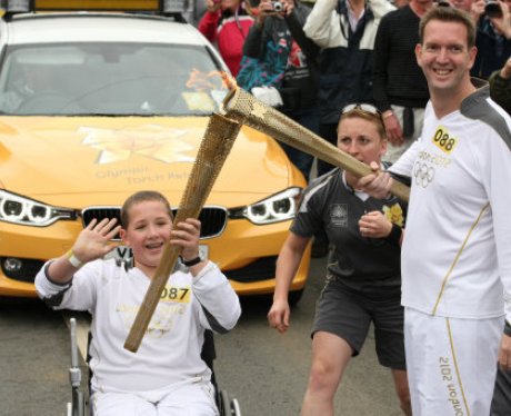 The Olympic Torch Relay Day 44: Evesham / Broadway