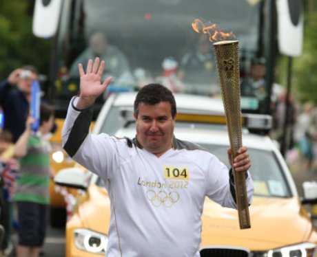 The Olympic Torch Relay Day 44: Evesham / Broadway