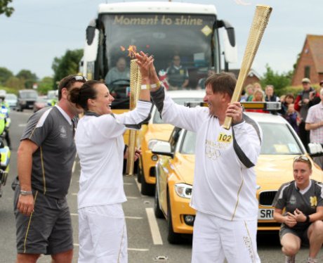 The Olympic Torch Relay Day 44: Evesham / Broadway