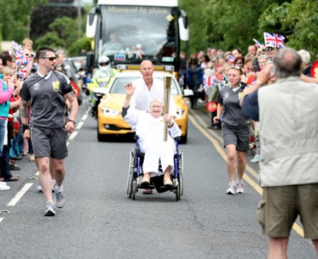 The Olympic Torch Relay Day 44: Evesham / Broadway