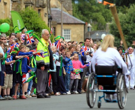 The Olympic Torch Relay Day 44: Evesham / Broadway