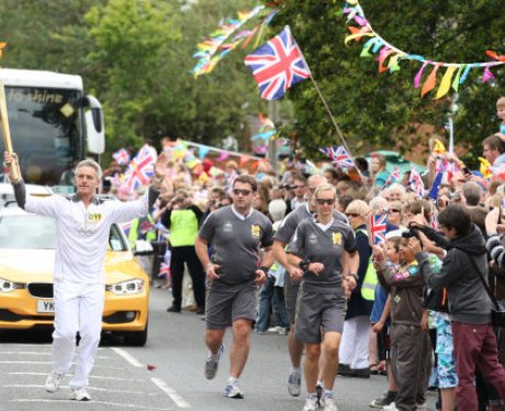 The Olympic Torch Relay Day 44: Evesham / Broadway