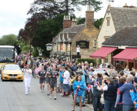 The Olympic Torch Relay Day 44: Evesham / Broadway
