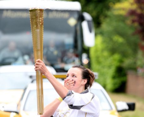 The Olympic Torch Relay Day 44: Evesham / Broadway