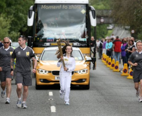 The Olympic Torch Relay Day 44: Evesham / Broadway