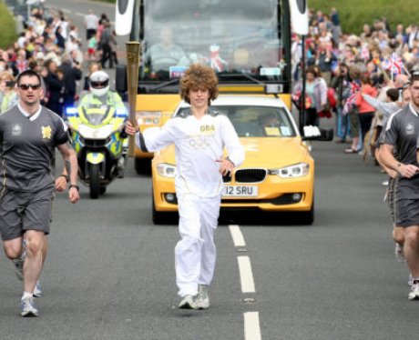 The Olympic Torch Relay Day 44: Evesham / Broadway