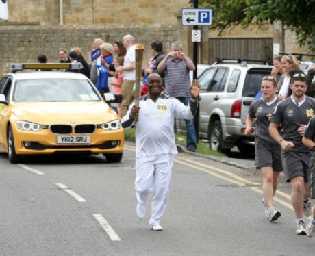 The Olympic Torch Relay Day 44: Evesham / Broadway
