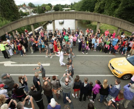 The Olympic Torch Relay Day 44: Evesham to Warwick
