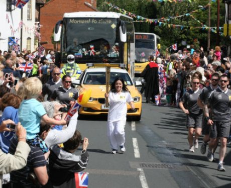 The Olympic Torch Relay Day 44: Evesham to Warwick