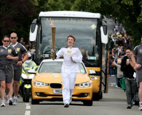 The Olympic Torch Relay Day 44: Evesham to Warwick